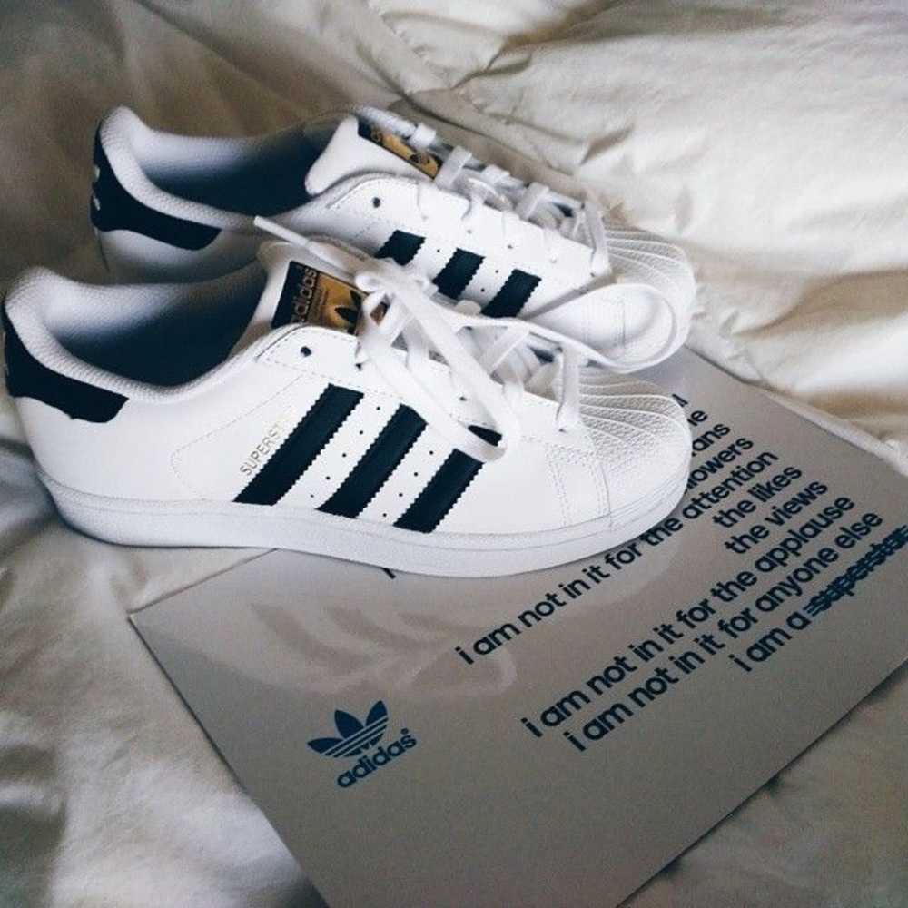 Adidas Superstar Sneakers:)